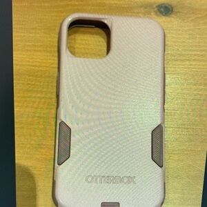 Apple OtterBox Case - Cream and Gray